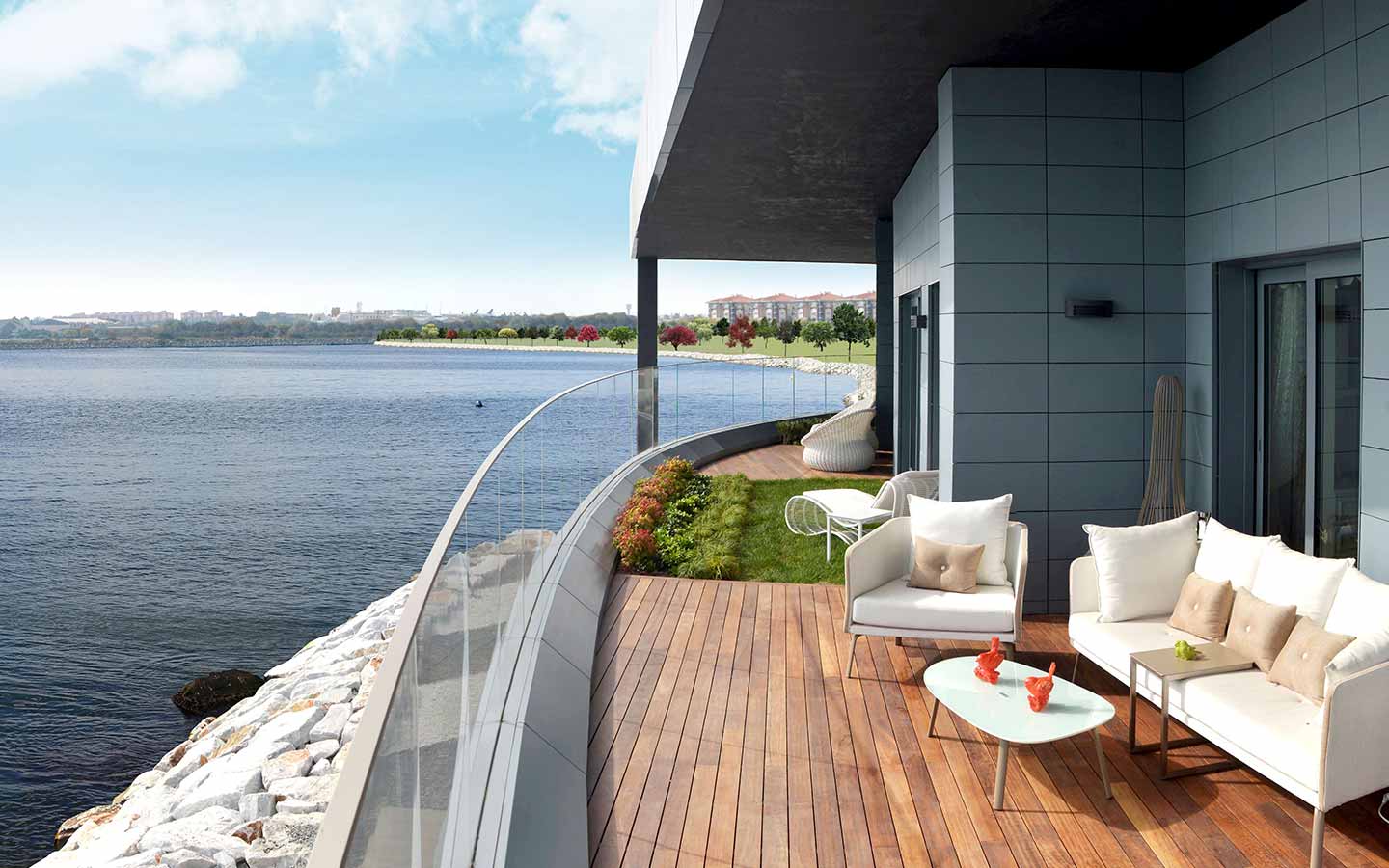 Family Apartments with Sea Views