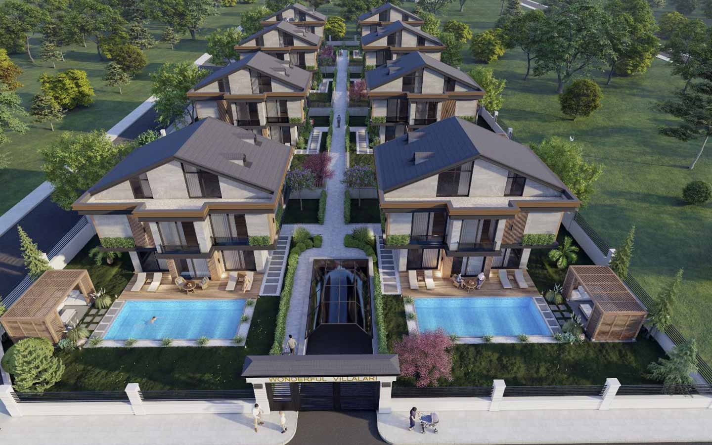 Wonderful Villaları Projesi